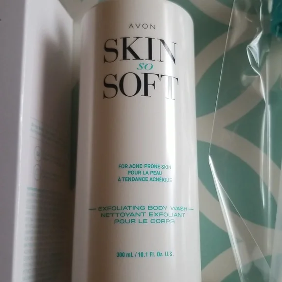 Avon Skin So Soft for Acne Prone Skin Exfoliating Body Wash - Picture 3 of 7